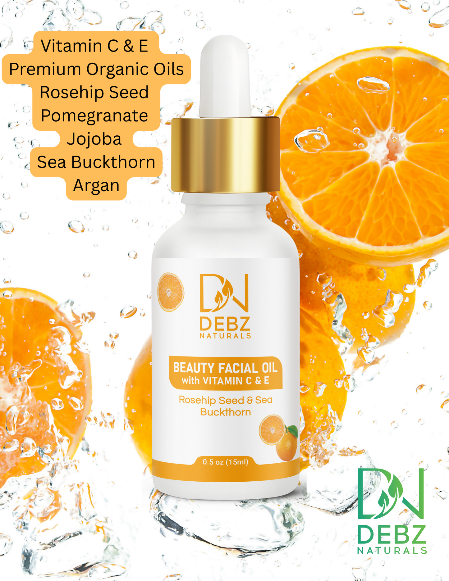 BEAUTY FACIAL OIL WITH VITAMIN C & E